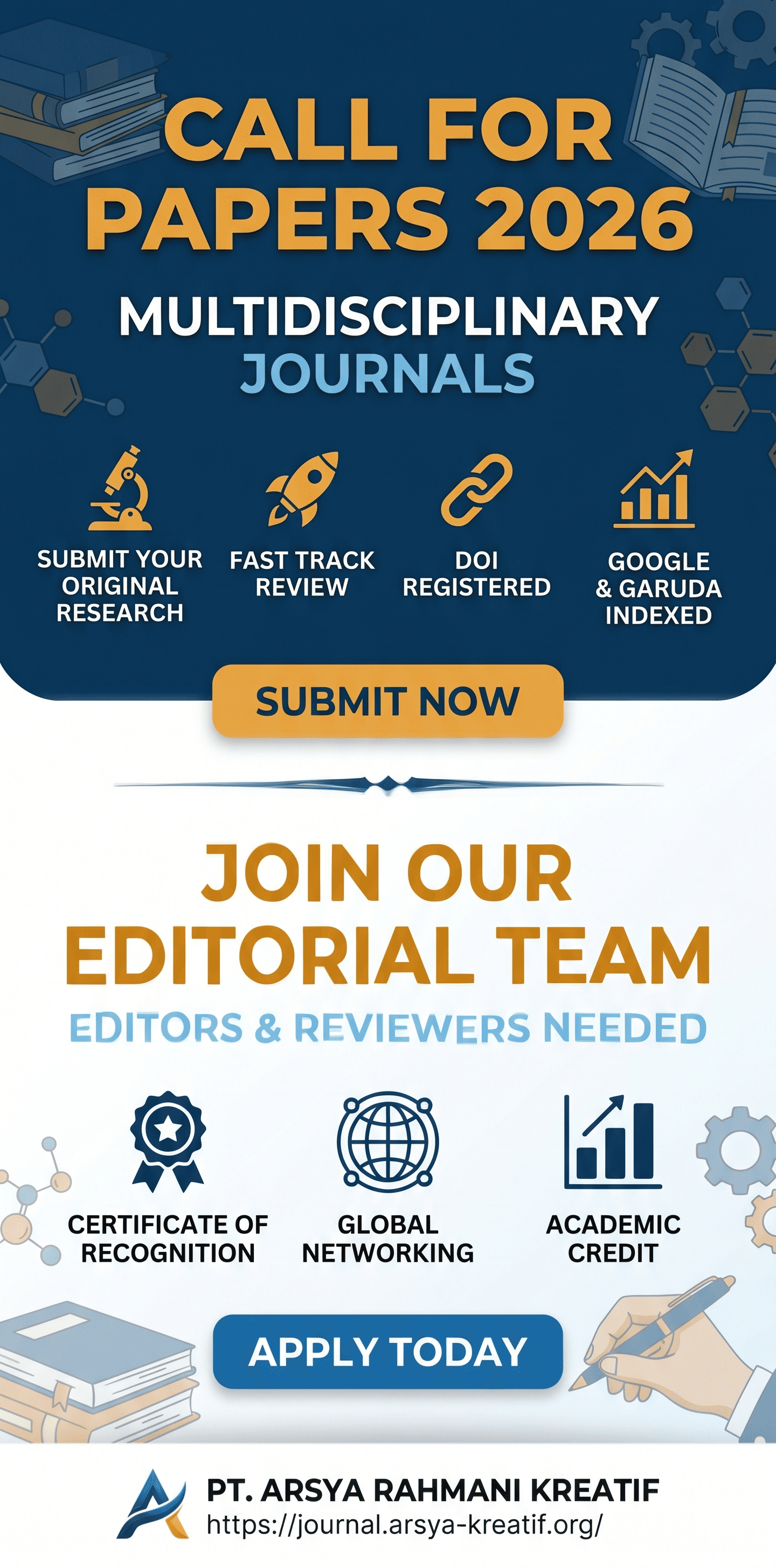 Call for Papers Arsya Kreatif
